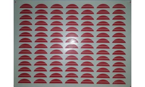 Decalque Meia Lua Vermelho 2